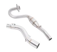 Silenciador De Escape De Motocicleta Para CRF 250L Para Rally ABS 2017-2020 Motocicleta Espace Moto Completo Dirt Bike Tubo Enlace Medio Delantero Slip On