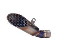Silenciador de escape de motocicleta Para silenciador modificado de Para escape motocicleta RSV4 para interfaz Original tubería para 2015-2024(B)