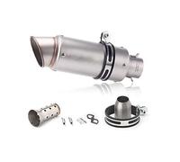 Silenciador De Escape De Motocicleta Silenciador De Acero Para Z800 900 Z1000 Zx6r Zx10r 51mm Automotor(4)