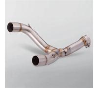 Silenciador de escape deslizante Tubo Escape Central Deslizante Motocicleta Doble Salida Debajo Asiento Para CRF450R CRF450RX 2015-2020