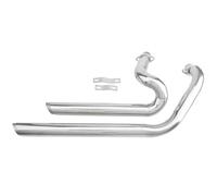 Silenciador De Escape Extraíble Para Motocicleta Para Shadow VLX 600 VLX 400 VT600C VT600CD Deluxe VT400 1988 1989 1990 1991-2008(Cromo)