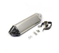 Silenciador De Escape Fibra Carbono Para Motocicleta 51 Mm Para S1000RR XMAX, Para Du&cati Scrambler FZ6 Para DU&KE 1290 Super CB650R(Style B)