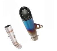 Silenciador De Escape Fibra Carbono para Motocicleta para Benelli 502c, Modificado, DB Killer, Tubo Conexión Central, Eliminación Catalizador