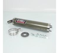 silenciador de escape giannelli para moto honda 125 nsr r 1994 a 2002 nuevo