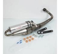 Silenciador de escape Leovince para scooter Piaggio 50 Zip 2009 de 2 tiempos