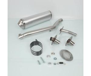 Silenciador de escape Leovince X3 para moto Suzuki 400 DRZ SM 2001 a 2008
