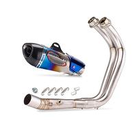 Silenciador De Escape Modificado Para Sistema Tubo Delantero Motocicleta Para Yamaha MT-07 FZ-07 MT07 FZ07 XSR700 2014-2023 Motor(9)