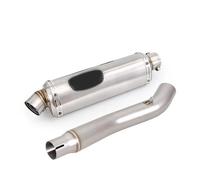 Silenciador De Escape Motocicleta Tubo Conexión Intermedia Acero Inoxidable Puntas Extremo Deslizantes para CBR250R CBR 250 R 2011-2016