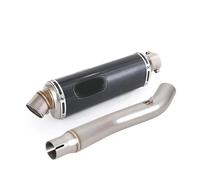 Silenciador De Escape Motocicleta Tubo Conexión Intermedia Acero Inoxidable Puntas Extremo Deslizantes para CBR250R CBR 250 R 2011-2016