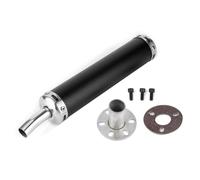 Silenciador de Escape para Autom¨®viles, 20 mm, Negro, Conjunto de Repuesto con Piezas Modificadas