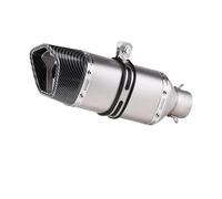 Silenciador De Escape Para Motociclet 38-51 Mm Proyecto Roma Universal Para Z1000 Para Zx6r R6 Cbr600 Z400 Silenciador Escape Moto(Type-C-330MM)