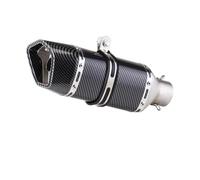 Silenciador De Escape Para Motociclet 38-51 Mm Proyecto Roma Universal Para Z1000 Para Zx6r R6 Cbr600 Z400 Silenciador Escape Moto(Type-A-330MM)