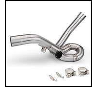 Silenciador De Escape Para Motocicleta, Catalizador, Eliminación Colector, Tubo Enlace Medio Para Aprilia Dorsoduro 750 SMV750 2008-2017 Motor