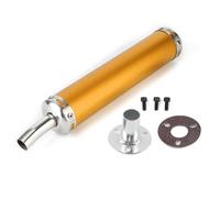 Silenciador De Escape Para Motocicleta De 2 Tiempos, Acero Inoxidable Premium, Reducción De Ruido Efectiva, Diseño Elegante, Calibre 20 Mm (0.8 Pulgadas) Últimos