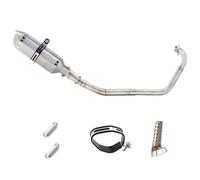 Silenciador De Escape Para Motocicleta Sistema Completo De Escape Para Y&amaha Yzf R125 MT125 R15 MT15 MT-15 V1 V2 2008-2016 2017(Style C)
