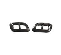 Silenciador De Escape Trasero Para Coche, Cubierta De Tubo De Escape Con Punta Para Mercedes Benz Para GLE GLS Clase W167 V167 X167 Coupe C167 2020-2022 Coche Para Cubierta Tubo(Carbon fiber)