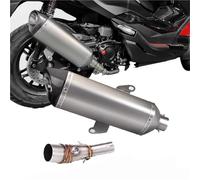 Silenciador de Escape Tubo De Escape para Motocicleta para Honda ADV350 ADV 350 2021-2023 2022(Silver)