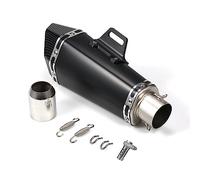 Silenciador de escape universal de 1,5 a 2 pulgadas para motocicleta, silenciador de escape de moda, resistente a altas temperaturas, repuesto para Moto ATV ZX6R 10R Z900 Z800 R3 R25 R6