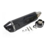 Silenciador De Escape Universal Fibra Carbono Motocicleta 51 Mm Para Kawasaki Para NINIA 650 Para Tmax 500 Para 530 Dirt Pit Bike Silenciador Escape