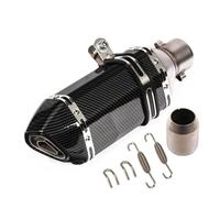 Silenciador De Escape Universal Para Motocicleta 51 Mm, Para Carreras, Para YAM&AHA R15, TMAX 500, FZ6, Para CB400, ER6N Y CB650(B1 with sticker)