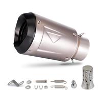 Silenciador de Escape Universal para Motocicleta de 60 mm con Tubo de Cola cónico Accesorios de modificación para Carreras con DB Killer para MT15 R15 y NINJA650