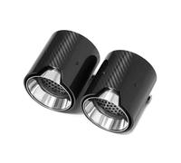 Silenciador de fibra de carbono para escape para Serie 3, 320i, 330i, Serie 4, 425i, 428i, 430i, 440i, B48 y B58. Moldura del tubo escape(A Style ID 57)