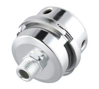 Silenciador de filtro de aire, 12,5 mm, 16 mm, 20 mm, silenciador de metal sin aceite, silenciador para bomba de compresor, accesorios de herramientas neumáticas (16 mm)