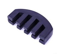 Silenciador de goma para violín compatible con varios tamaños para mejorar tu juego cómodamente