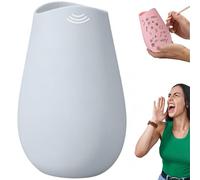 Silenciador de grito, silenciador de voz, reducción de voz para ejercicios vocales, alivio del estrés de reducción de voz, herramienta de práctica portátil para cantantes, actores y cantos al aire