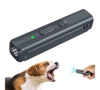 Silenciador de ladridos para perros, portátil, antiladridos para adiestramiento, alcance de 10 m, dispositivo recargable para interior y exterior, bloquea el mal comportamiento del perro