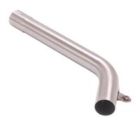 Silenciador De Motocicleta para Yamaha para FZ-6 S2 para FAZER 2004-2011 Tubo De Escape Motocicleta Enlace Medio Modificado Silenciador Eliminación Catalizador