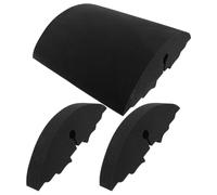 Silenciador de Práctica de Batería 3 Piezas de Esponja Negro | Práctica Silenciosa, Reduce Molestias, Portátil, para Caja y Platillos, Uso en Conciertos y Aulas