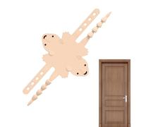 Silenciador de puerta - Cierrapuertas con pestillo de puerta, Silenciador de puerta de aula | Silenciador de puerta exquisito y ajustable de silicona, reducción de ruido que evita que se bloquee para