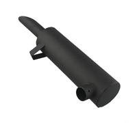 Silenciador de repuesto 105296 para motores de tractor Cadet Garden K241 K301 K321 compatible con modelos 393840 R91 237550 237550 S Construcción de metal para mayor durabilidad