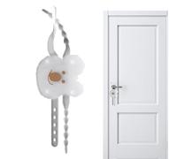 Silenciador de slam de puertas - 9.69x3.23 pulgadas Preventador de cuello de madera para puertas, forma de koala con absorción de choque para sala de niños, biblioteca, apartamento, guardería, aula, h