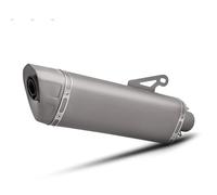 Silenciador de titanio de escape Universal para motocicleta, tubo de 51MM y 60MM con DB Killer opcional Tubo de escape moto(Type-A 51mm)