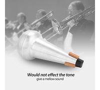 Silenciador de Trombón Tenor de Sonido Suave para Práctica sin Ruido, Liviano y Portátil