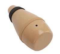 Silenciador de trompeta, bien hecho, completamente cerrado, silenciador de trompeta ABS que no interfiere, universal para tocar en banda Madera