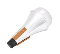 Silenciador de Trompeta de Práctica, Aleación de Aluminio y Tira de Corcho Silenciador de Trompeta de Práctica Accesorio de Pieza de Instrumento Musical Ligero