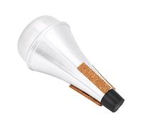 Silenciador de Trompeta de Prctica con Tira de Corcho de Aleacin de Aluminio, Combina Mejor con Otros Instrumentistas para Practicar o Calentar
