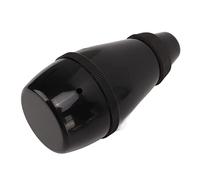 Silenciador de trompeta, silenciador de práctica de trompeta, silenciador de práctica de trompeta de bolsillo completamente cerrado para estudiantes principiantes ND24(Negro)