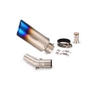 Silenciador De Tubo De Escape Para Motocicleta De 51MM Tubo De Enlace Medio Sin Catalizador De Eliminación DB Killer Para ZX6R 2009-2022(3)