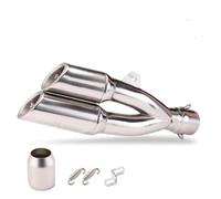 Silenciador De Tubo De Escape Para Motocicleta, Tubo De Conexión De Escape De 51/61 Mm Para Ninja 400 Z900 CBR650R S1000RR YZF-R6 MT07 09(Style 4)