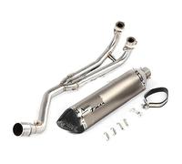 Silenciador De Tubo Enlace Escape Cola Motocicleta Para Yamaha Tmax530 Tmax500 2008-2016 Tmax T-max 530 500 Motor(Type M)