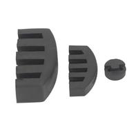 Silenciador de Violín de 3 Piezas, Juego de Silenciador de Violonchelo Estilo Garra de Goma para Accesorios de Instrumentos Musicales de Violín