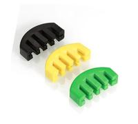 Silenciador de violín de goma de 3 colores, silenciador de práctica de violín para accesorios de práctica de Violino 4/4 (Color : 3PCS)