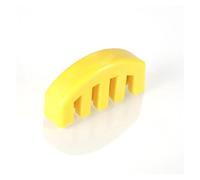 Silenciador de violín de goma de 3 colores, silenciador de práctica de violín para accesorios de práctica de Violino 4/4 (Color : Yellow)