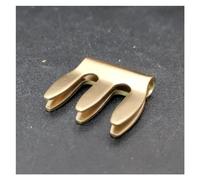 Silenciador de violín de Metal completo de 10 piezas para práctica para violín 3/4 y 4/4 latón antiguo/color de pistola/cobre antiguo(Color:Brass)