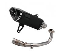 Silenciador del silenciador de Escape para Escape de Motocicleta para XMAX300 2017-2023, silenciador para Sistema Completo para Enlace Medio para tubería(Type B)