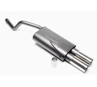 Silenciador Deportivo 2x76mm Redondo Con ABE Para FIAT Punto II Tipo 188